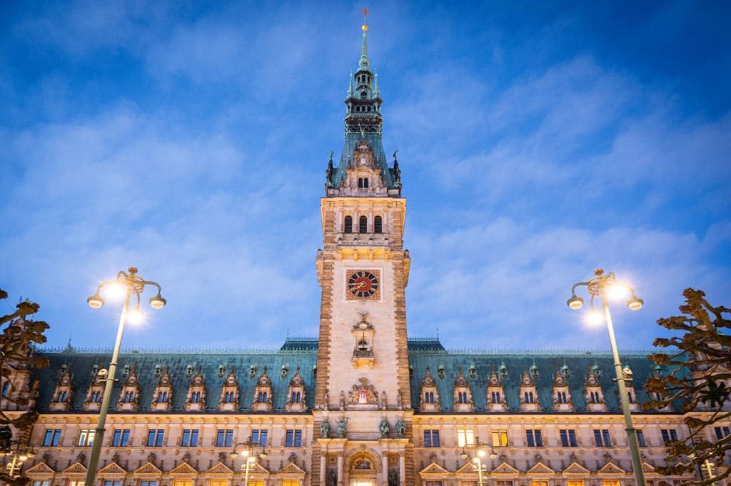 Foto vom Hamburger Rathaus